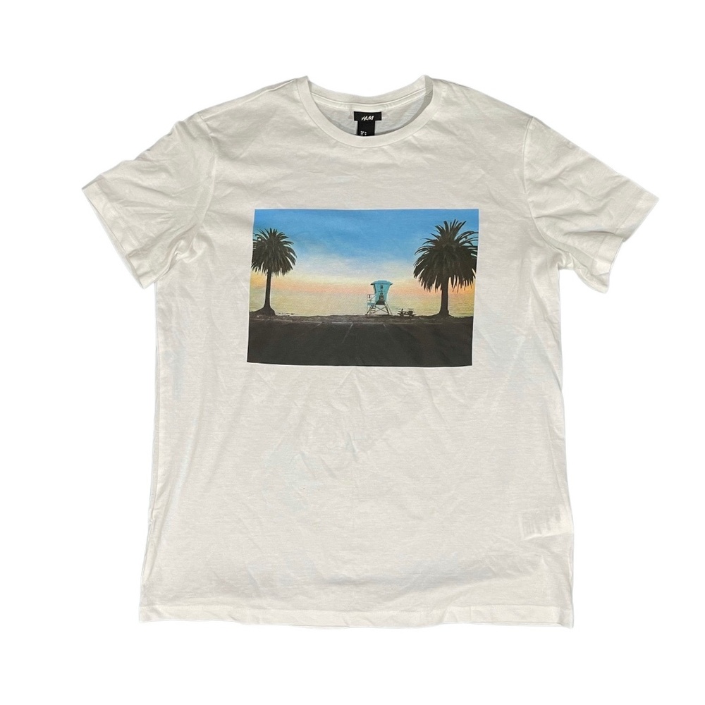 H&M Sunset screen tee